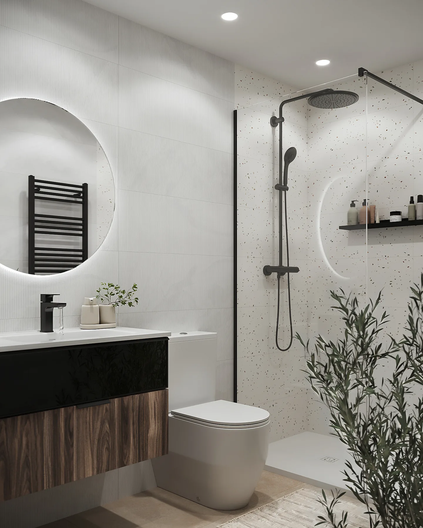 Diseño de baño Baño 4 en Alfarrasí