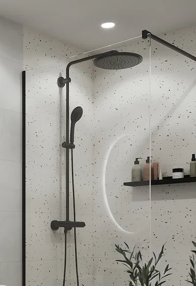 Mampara: Fd-90 Fado Mampara Ducha 885-900X1950Mm 1 Fijo — Profiltek